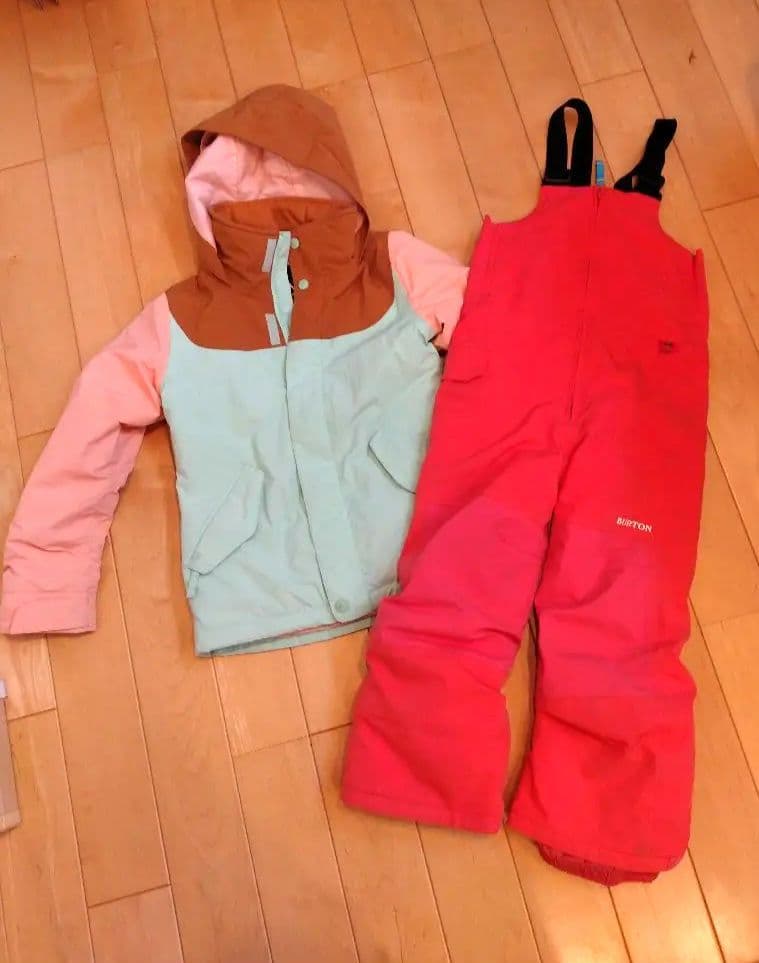BURTON キッズウェア上下セット ジャケットXS・パンツXS（５）セット