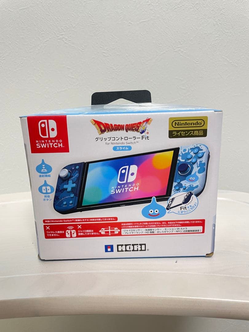 【新品】ホリ ドラゴンクエスト グリップコントローラー Fit スライムVer.