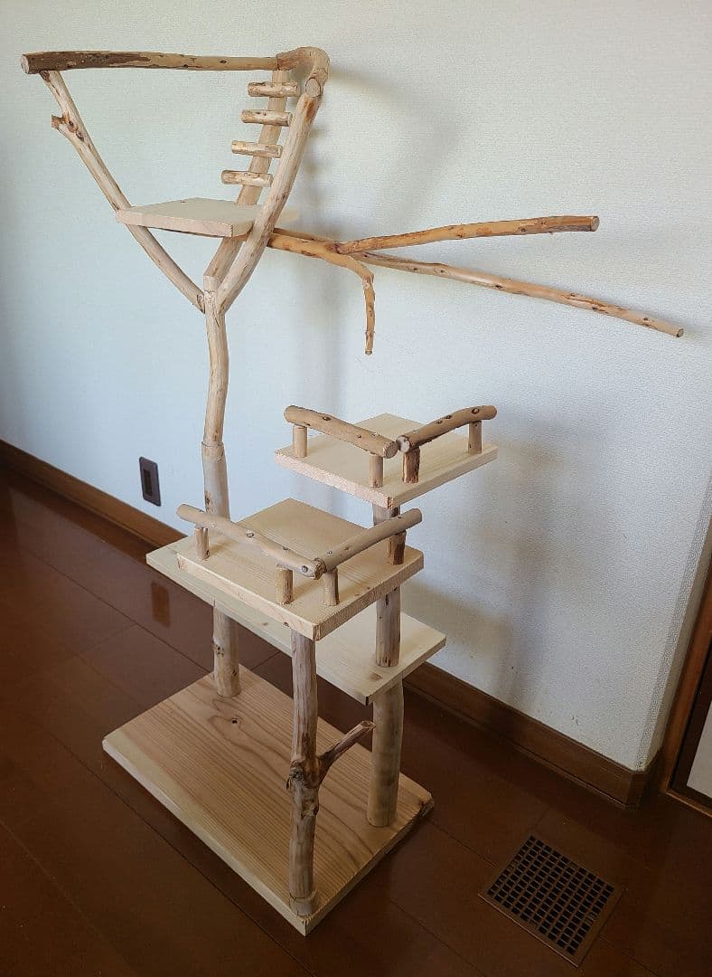 ②S＊　オーダーバードアスレチック　流木　ハンドメイド