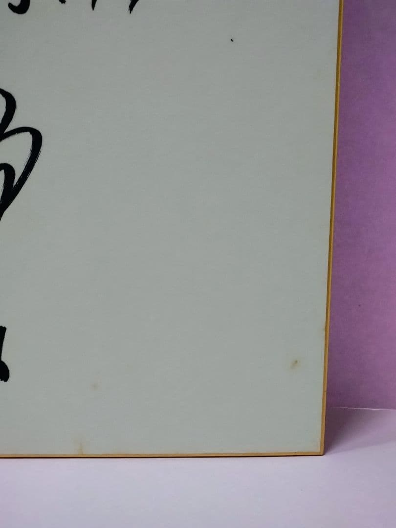 坂崎幸之助&桜井賢 直筆サイン色紙&THE ALFEEオフィシャル・データブック