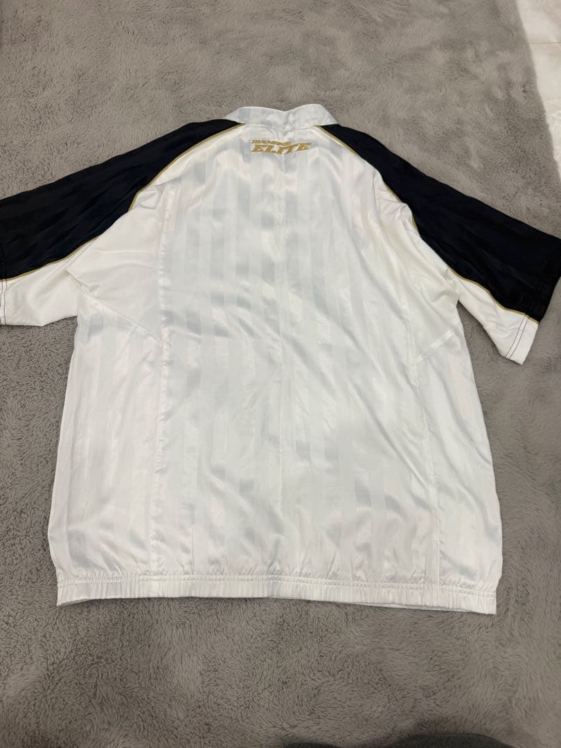 Nike ダイヤモンドエリート　セットアップ　野球　ホワイト　ブラック　半袖
