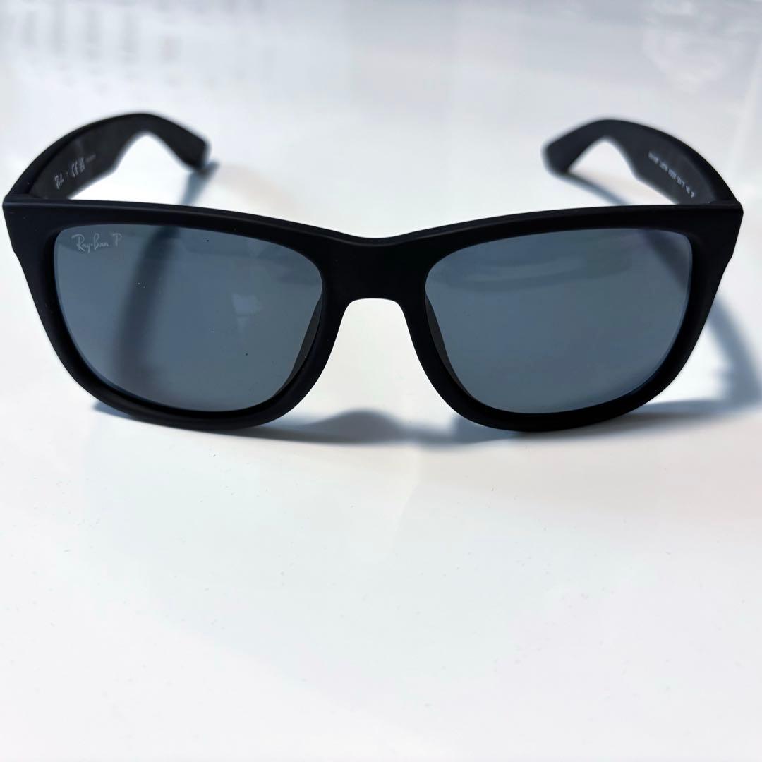 美品 Ray-Ban レイバン 偏光 サングラス RB4165F JUSTIN