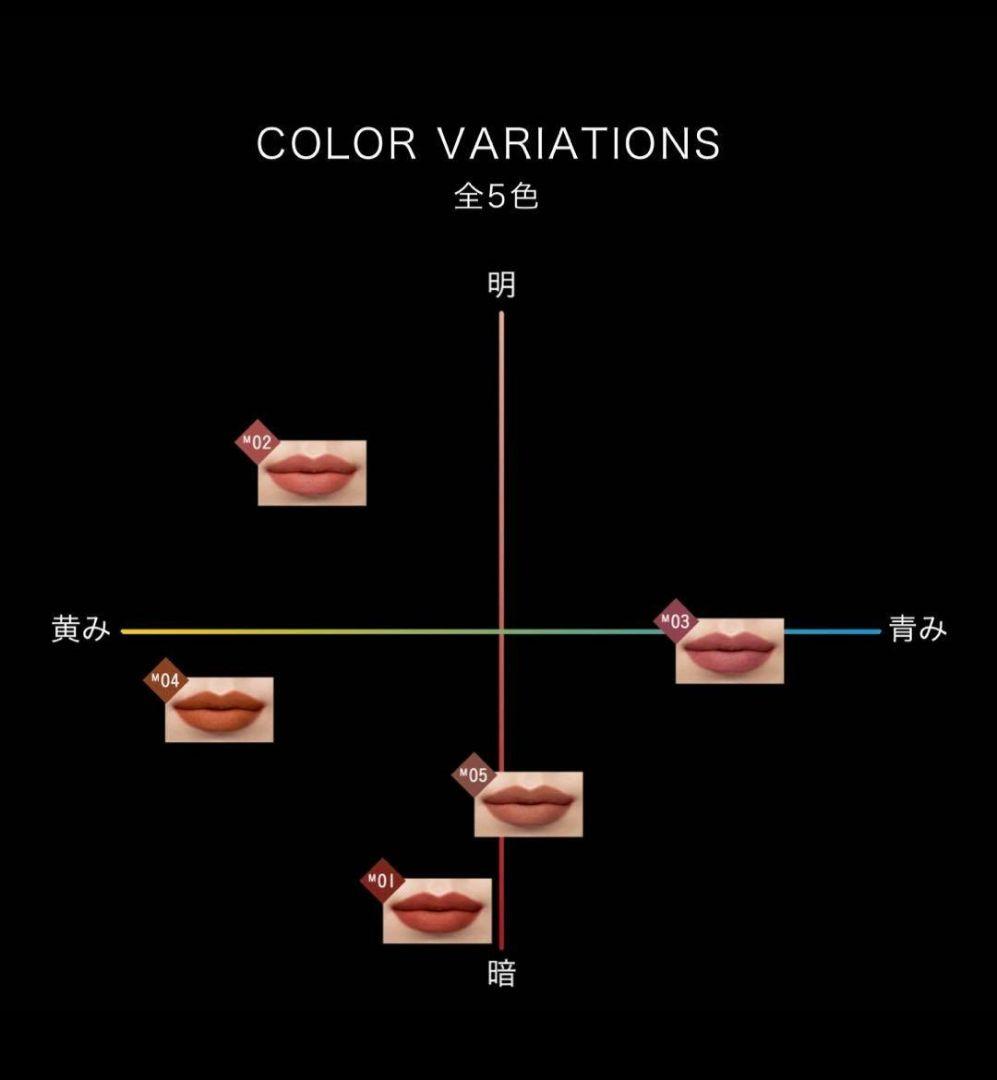 リップモンスター スフレマット 全5色