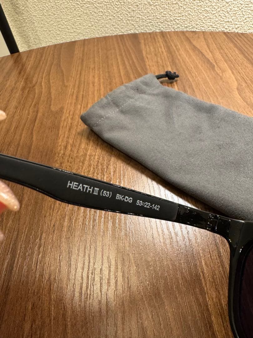 アイボル Eyevol HEATH III ブラック サングラス