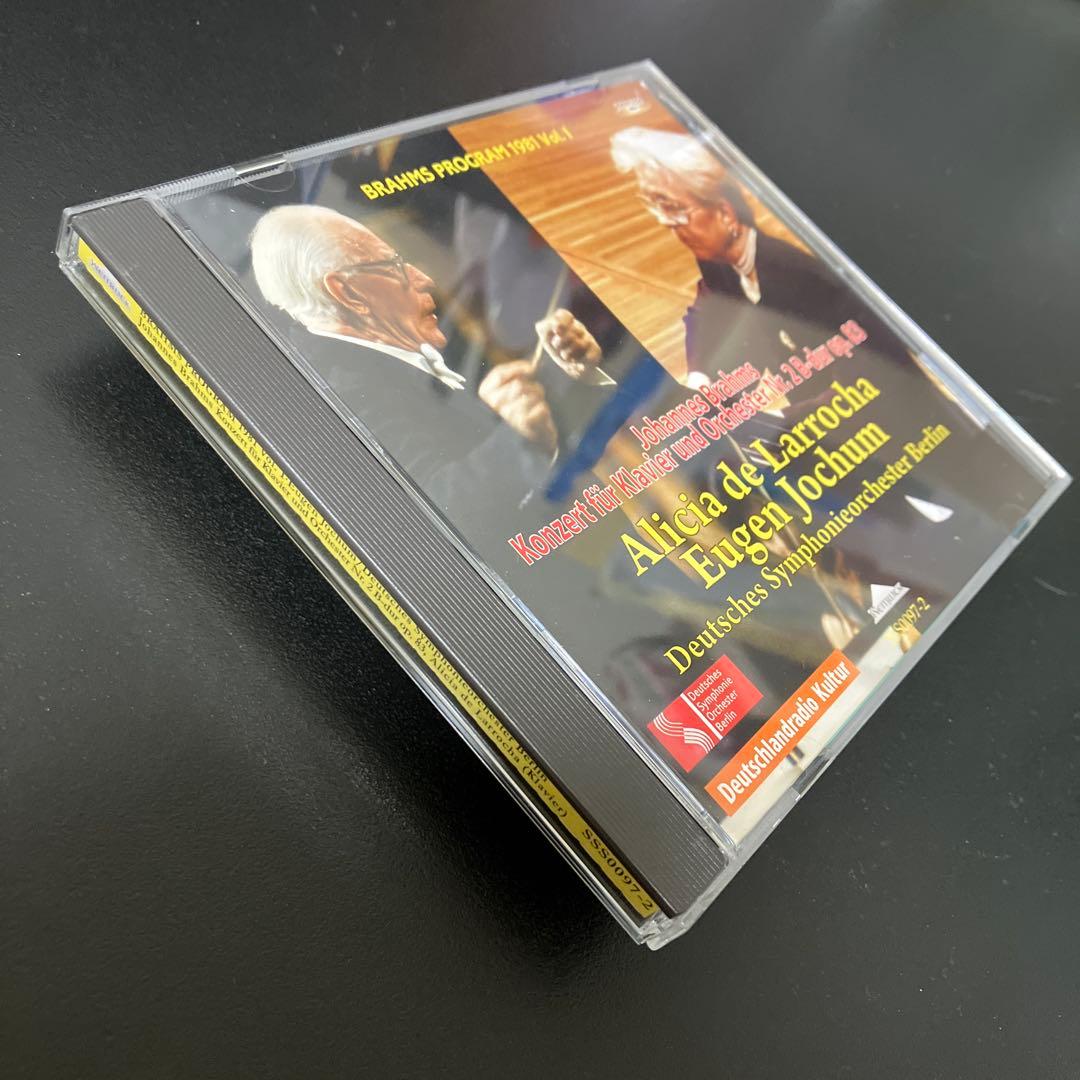 【売約済】ラローチャ(p) ヨッフム＆ベルリンドイツ響／ブラームスp協奏曲第2番