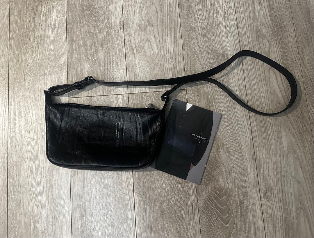 MOTHERHOUSE ミナモ ショルダー S ブラック
