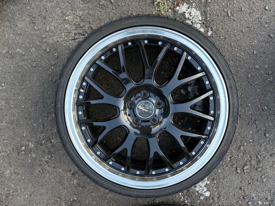 【最終値下げ】30プリウス 19インチ　アネーロコラソン