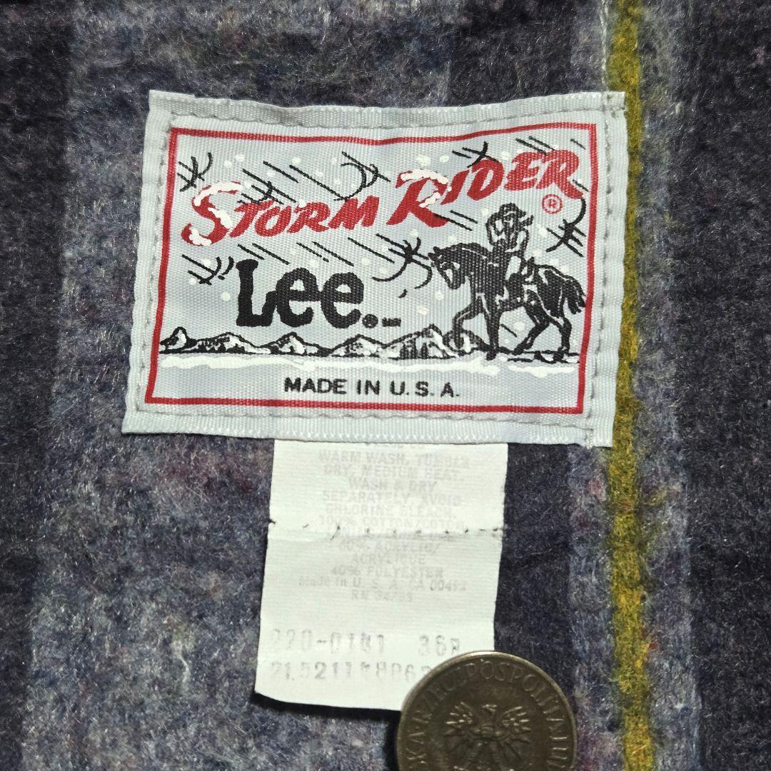 lee ストームライダー　80s ヴィンテージ　濃紺