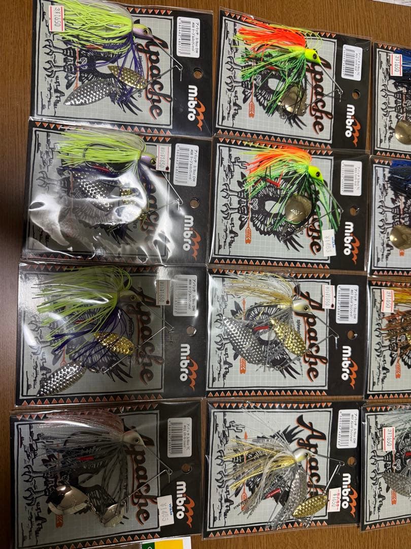 ミブロ　アパッチ　各種17個セット