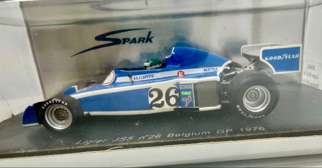 【絶版】スパーク 1/43 リジェ JS5 ベルギーGP 1976 ラフィット