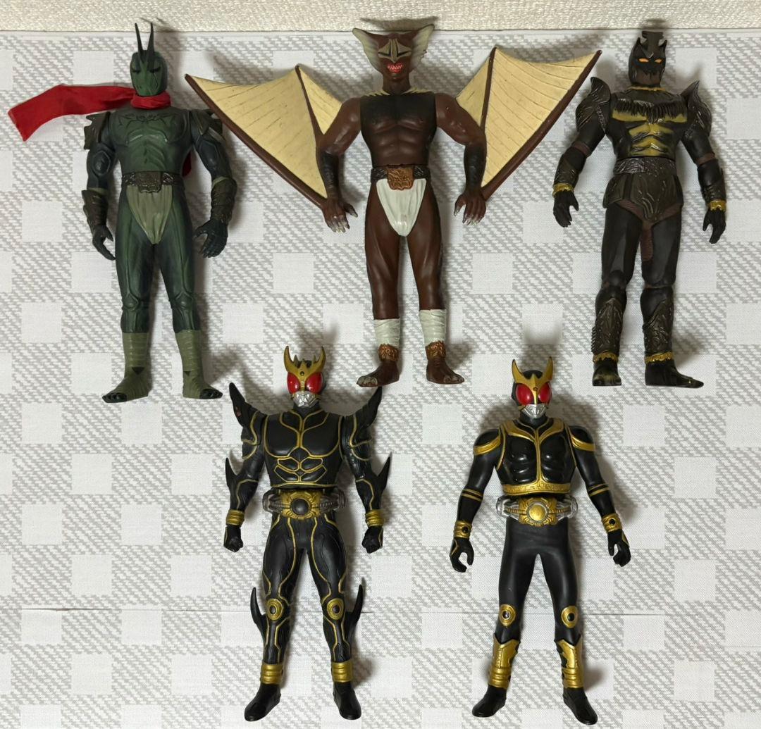 空*我様 仮面ライダークウガ ソフビ まとめ売り