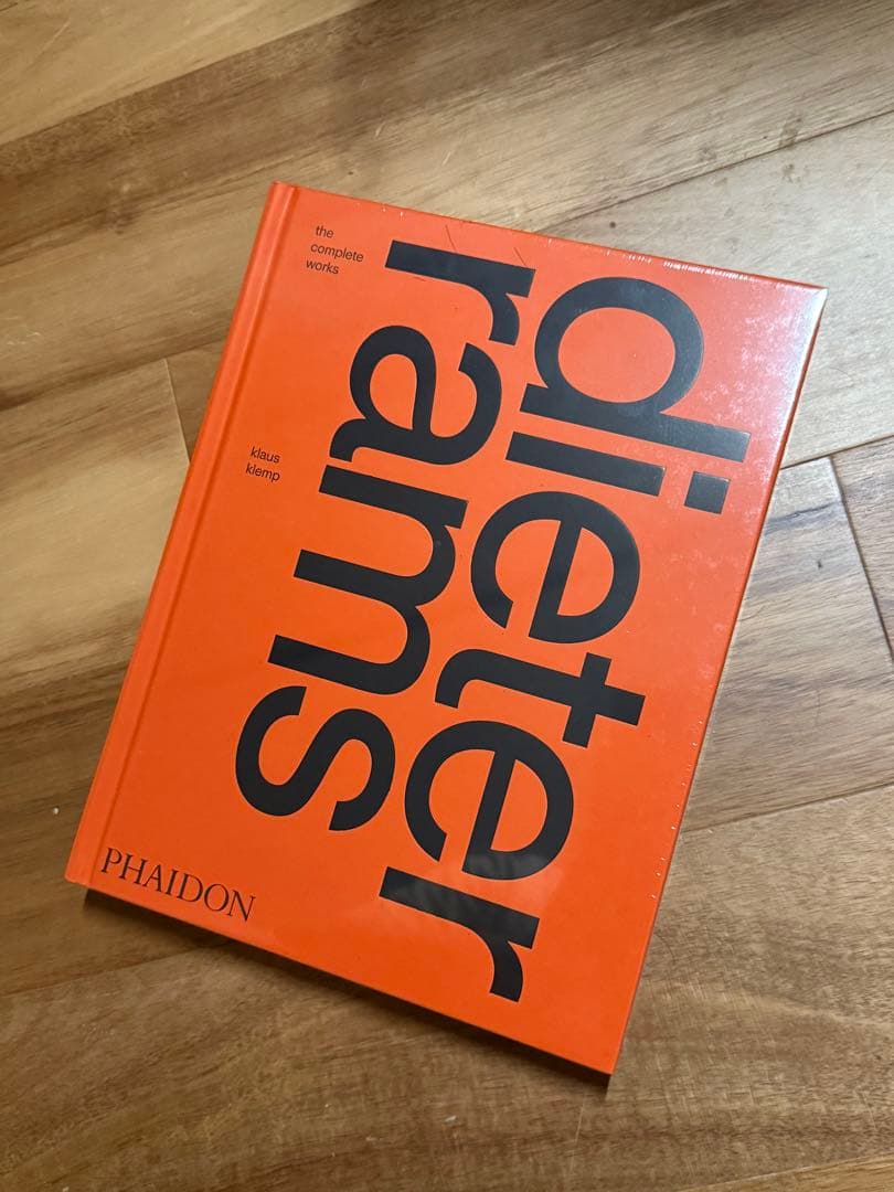 （新刊・未開封）ディーター・ラムス dieter rams