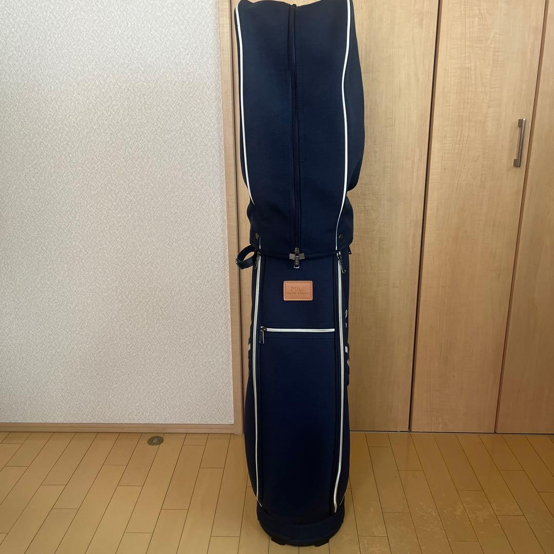 【良状態】POLOラルフローレン キャディバッグ ネイビー 23年モデル