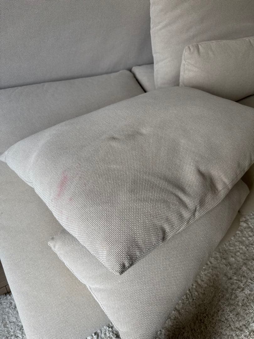 [10/31]まで！　ソーデルハムン　コンパクトソファ ３人掛け ベージュ