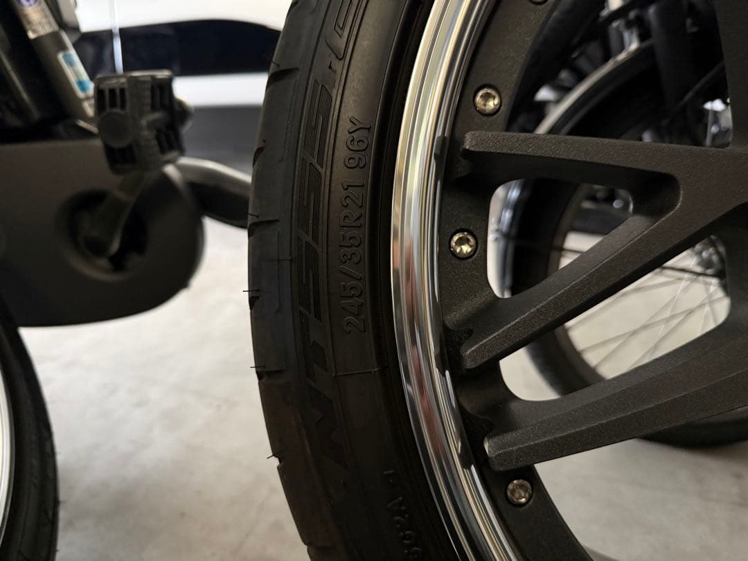 こっこ　21インチ ワークcvx フルリバースリム　カスタムディスク