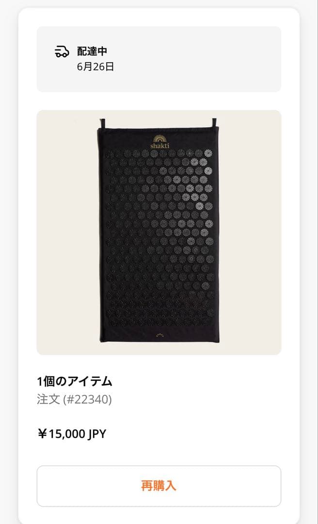 m*送様 【正規品】Shakti Mat レベル２　シャクティマット