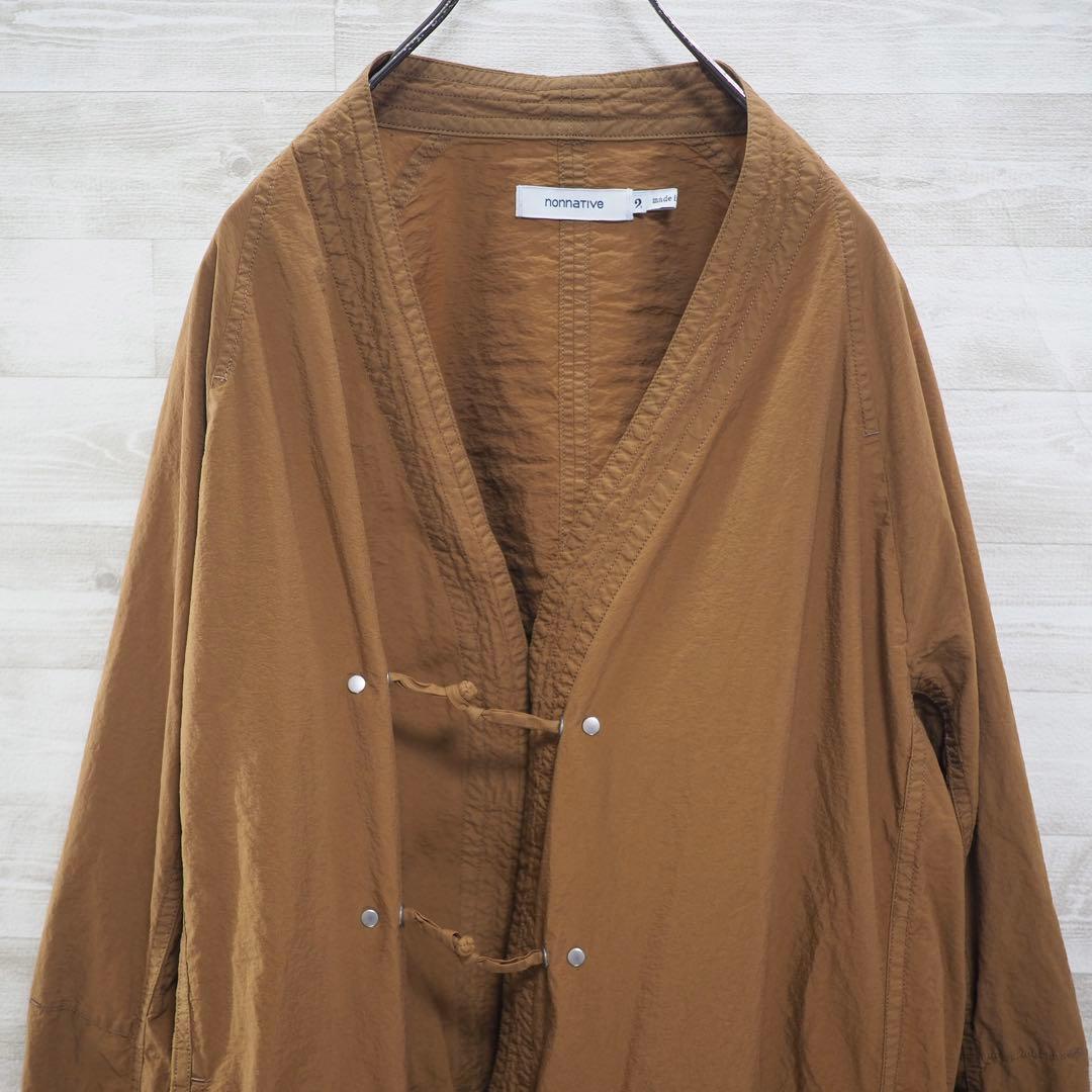 nonnative｜オーバーダイ仕上げのMASTERジャケット（キャメル・2）