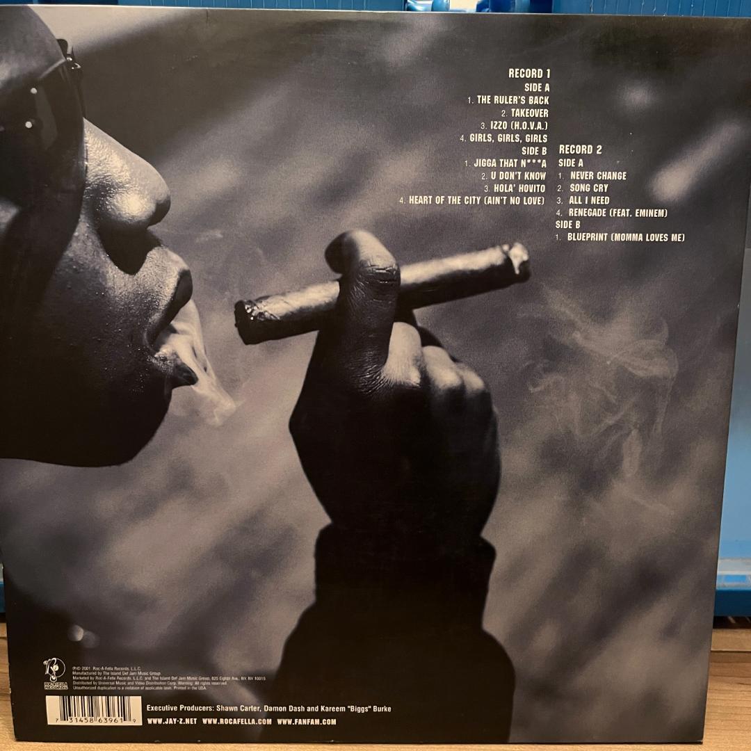 JAY-Z THE BLUEPRINT ブルー盤 レコード