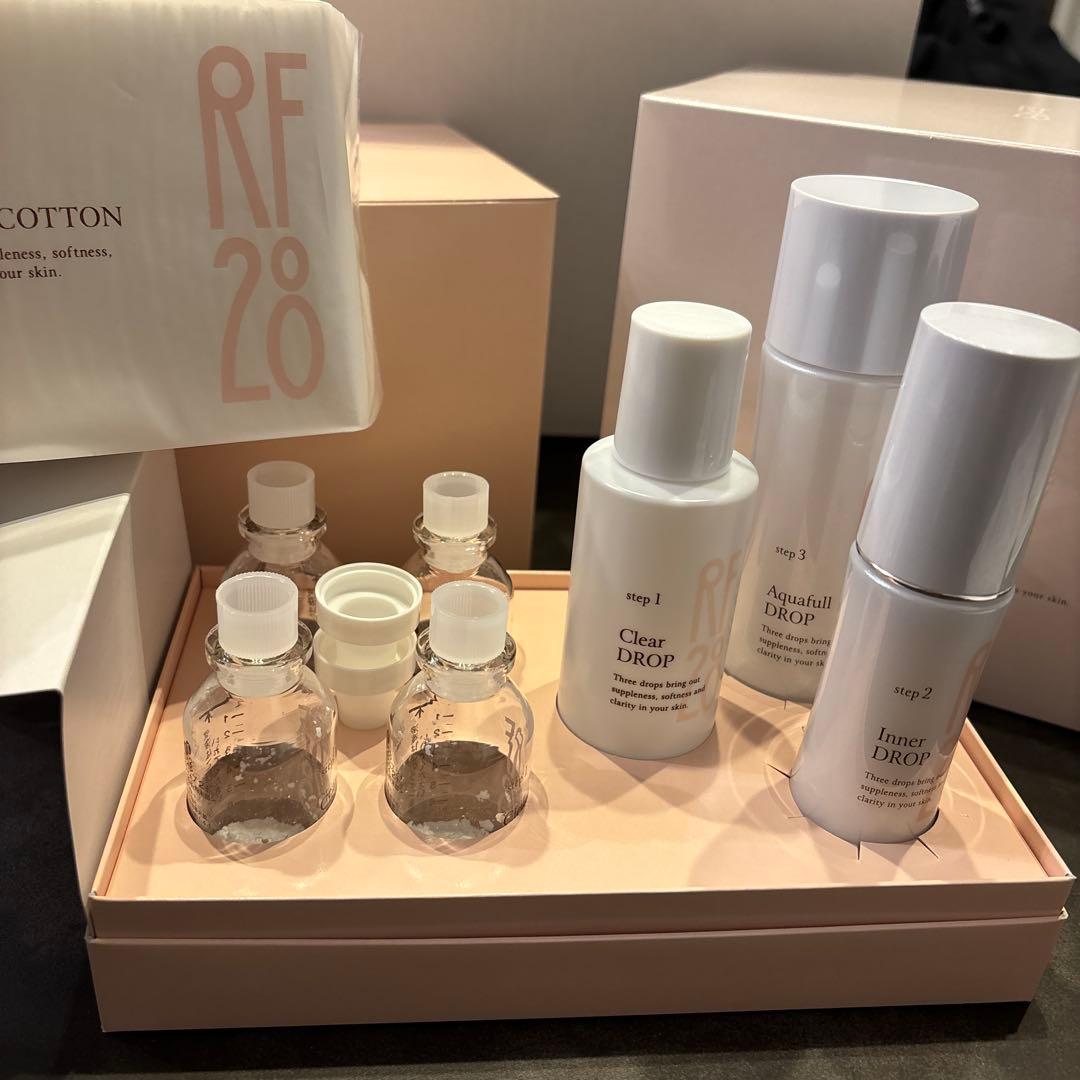 桃谷順天館　RF28 三つの雫　美肌プログラム　角質ケア　化粧水