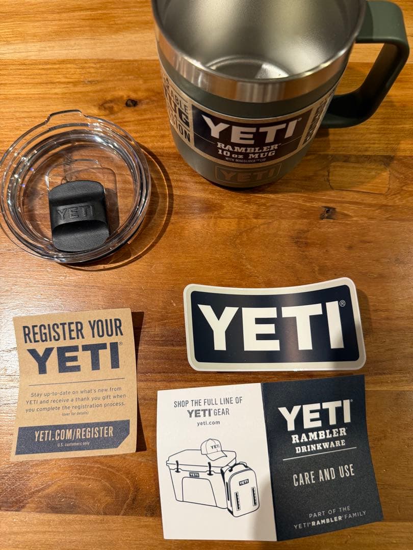 【限定カラー】新品未使用 YETI イエティ ランブラー キャンプグリーン