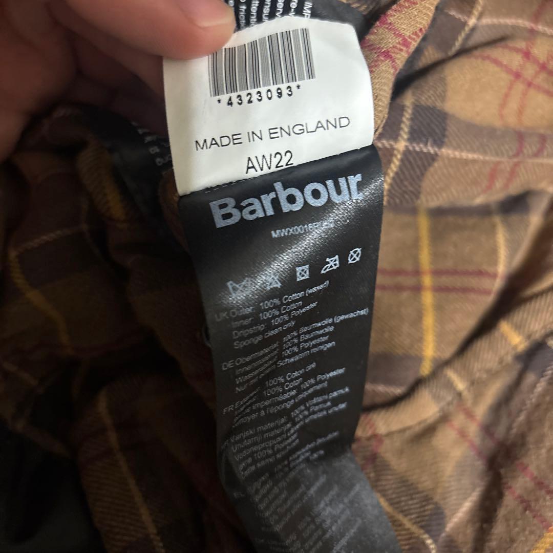 【英国製・人気カラー・ブラウン】バブアー ビデイル オイルドジャケット