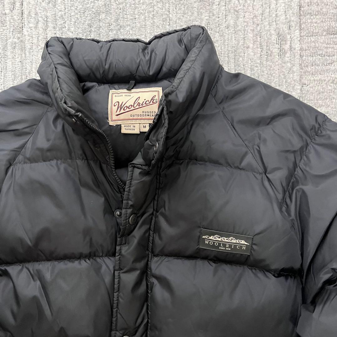 希少レア 90s ウールリッチ ダウンジャケット 入手困難品 ブラック M