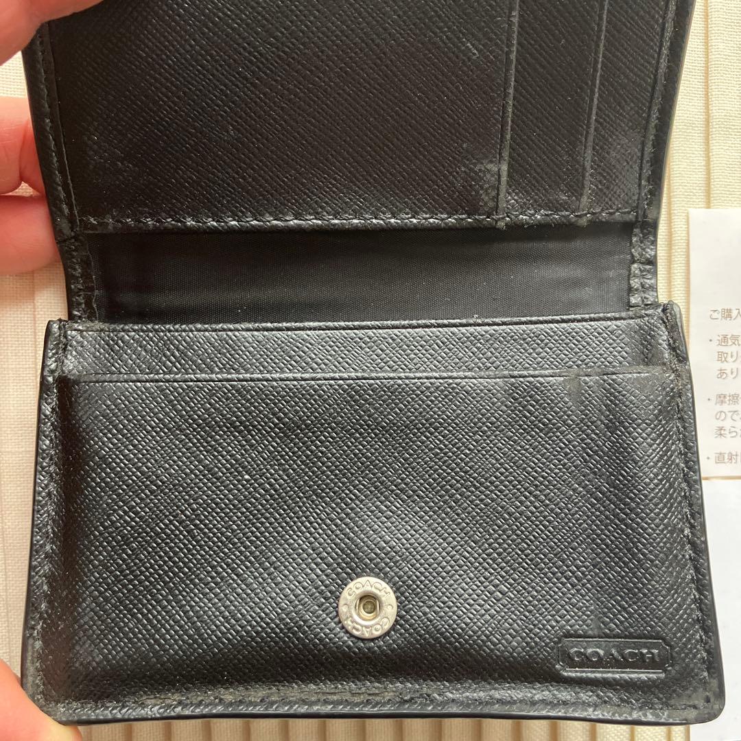 【新品未使用品】COACH名刺入れ