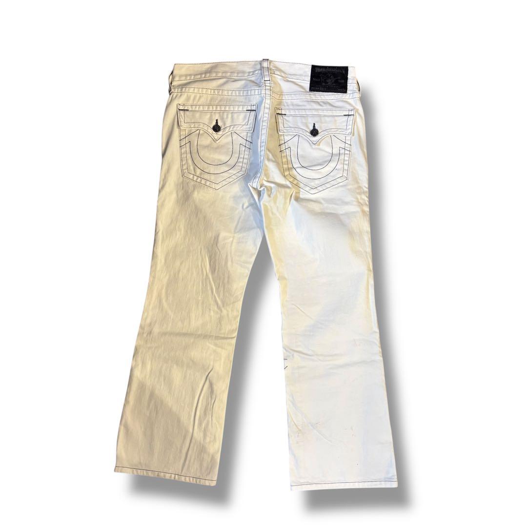 TRUE RELIGEION トゥルーレリジョン フレア BILLY ホワイト