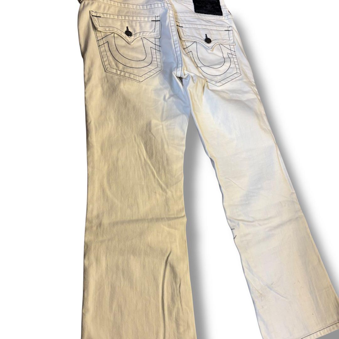 TRUE RELIGEION トゥルーレリジョン フレア BILLY ホワイト