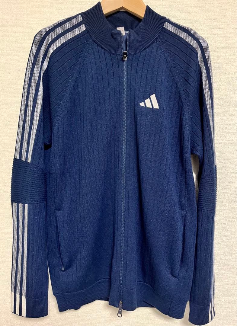 アディダスゴルフ　フルジップブルゾン　Sサイズ