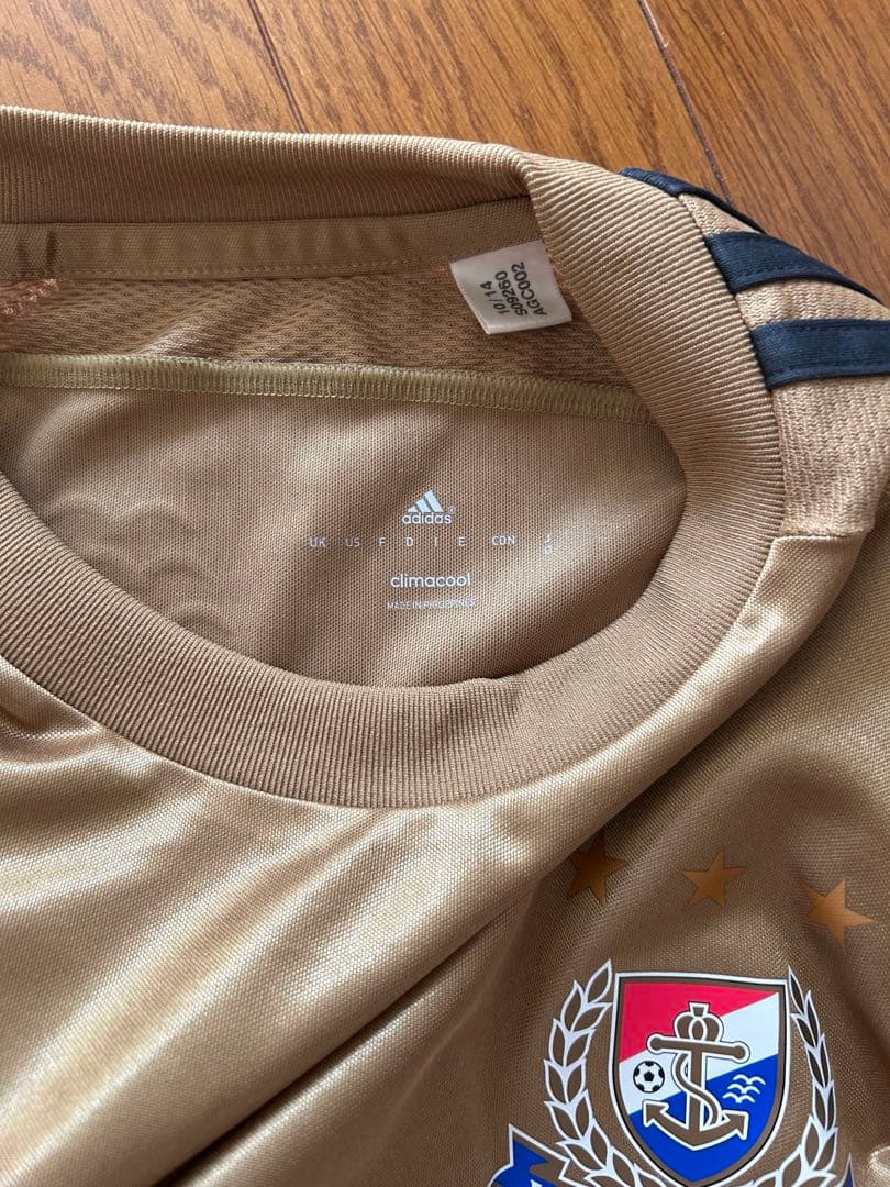 横浜F・マリノス ゴールド　シャツ adidas