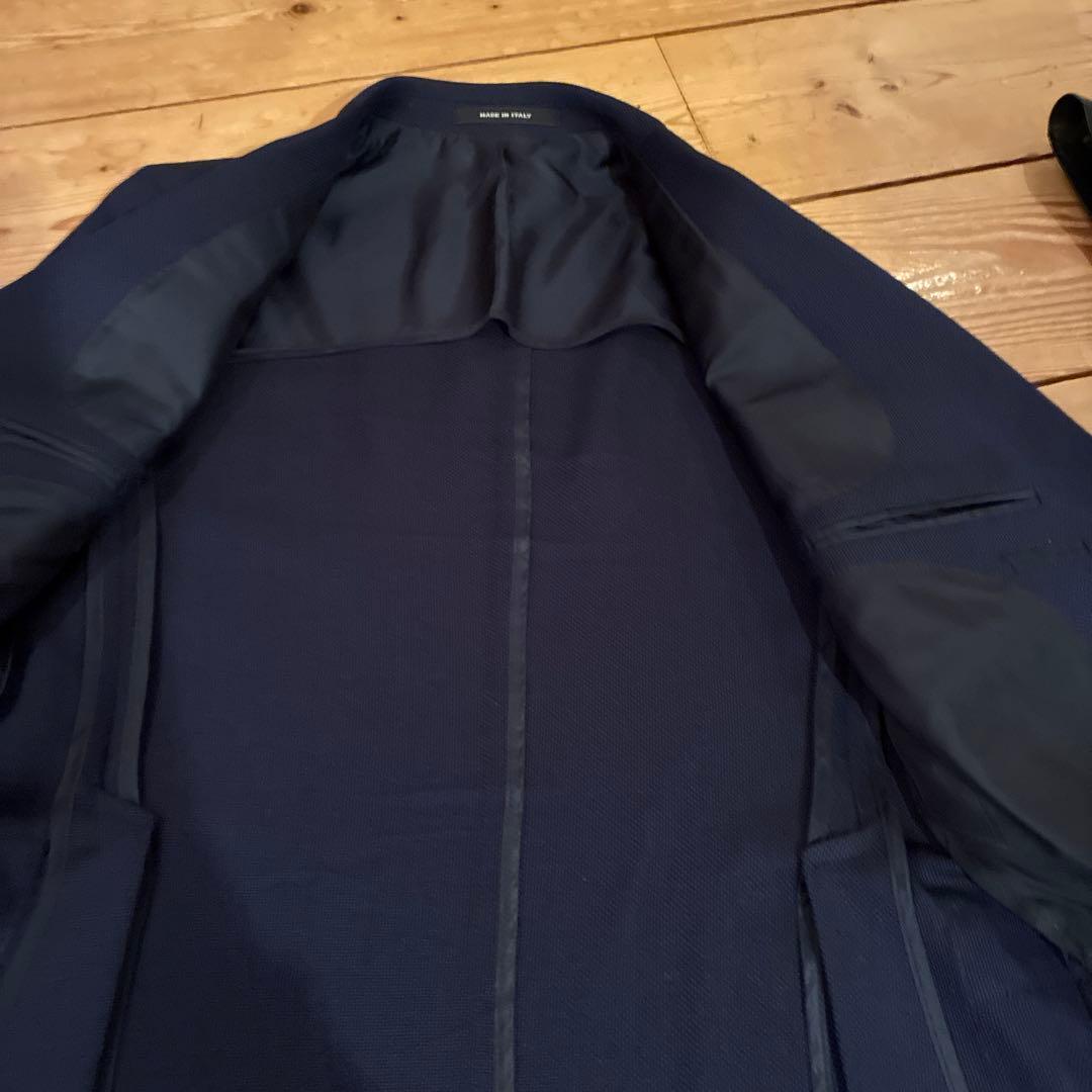 ヒ*チ様 タリアトーレ ネイビー　テーラードジャケット　size46