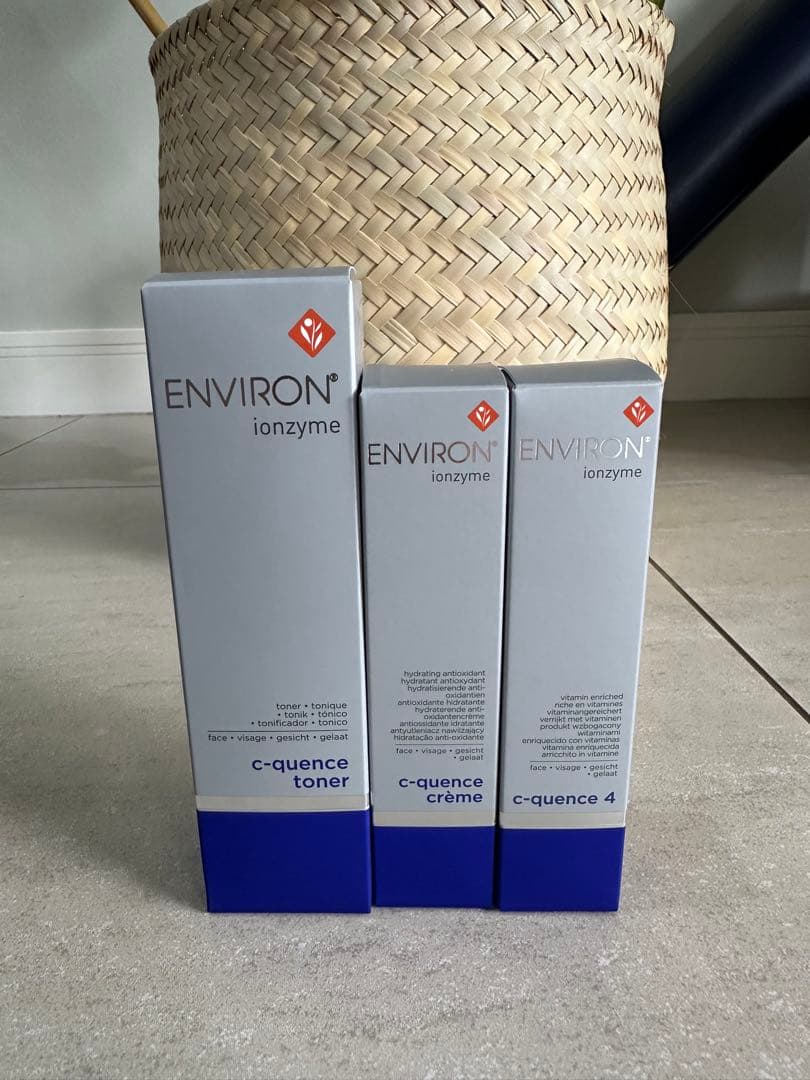 エンビロン　シークエンストーナー　シークエンスクリーム　シークエンスセラム4