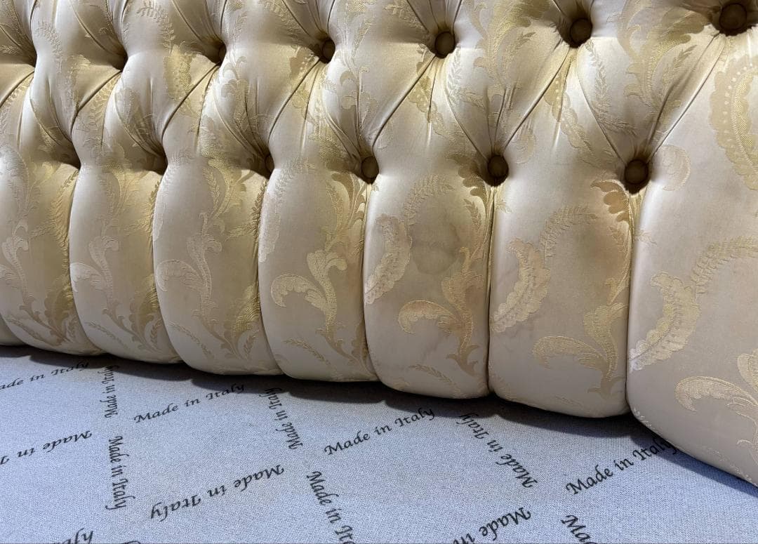 すずらん イタリア家具 ヨーロッパ家具 3Pソファのみ193cm Used