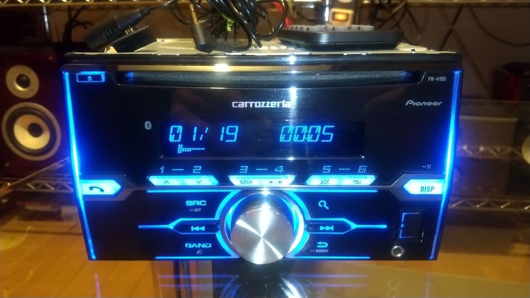 Carrozzeria FH-4100 CD/USB/Bluetooth対応