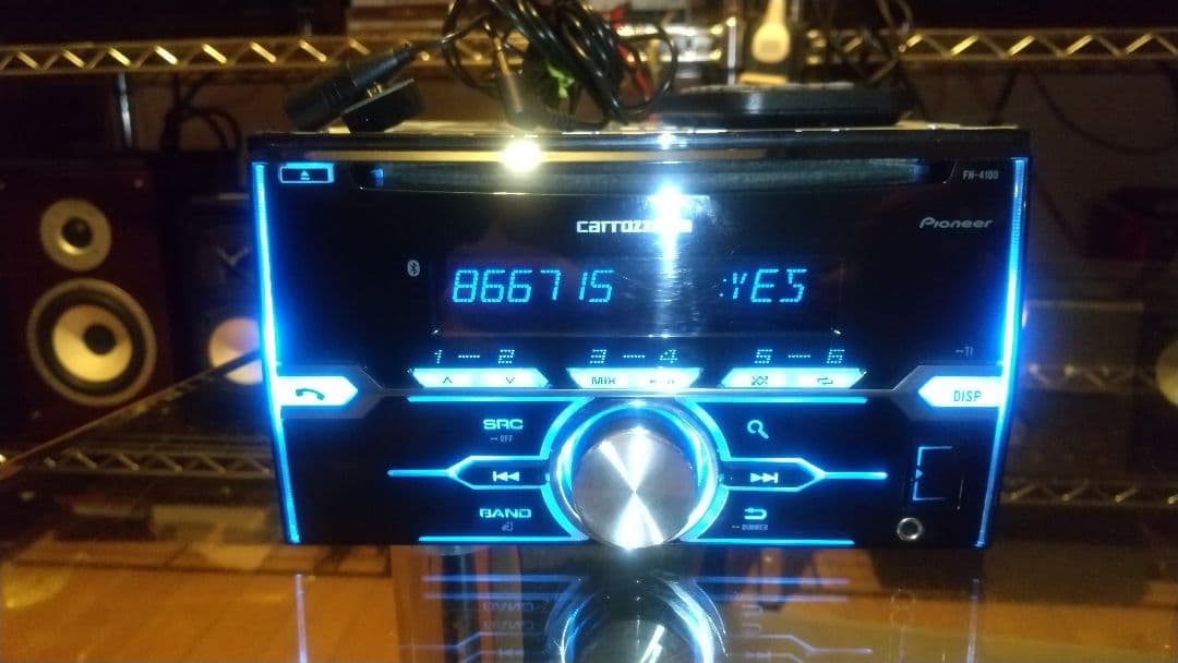 Carrozzeria FH-4100 CD/USB/Bluetooth対応