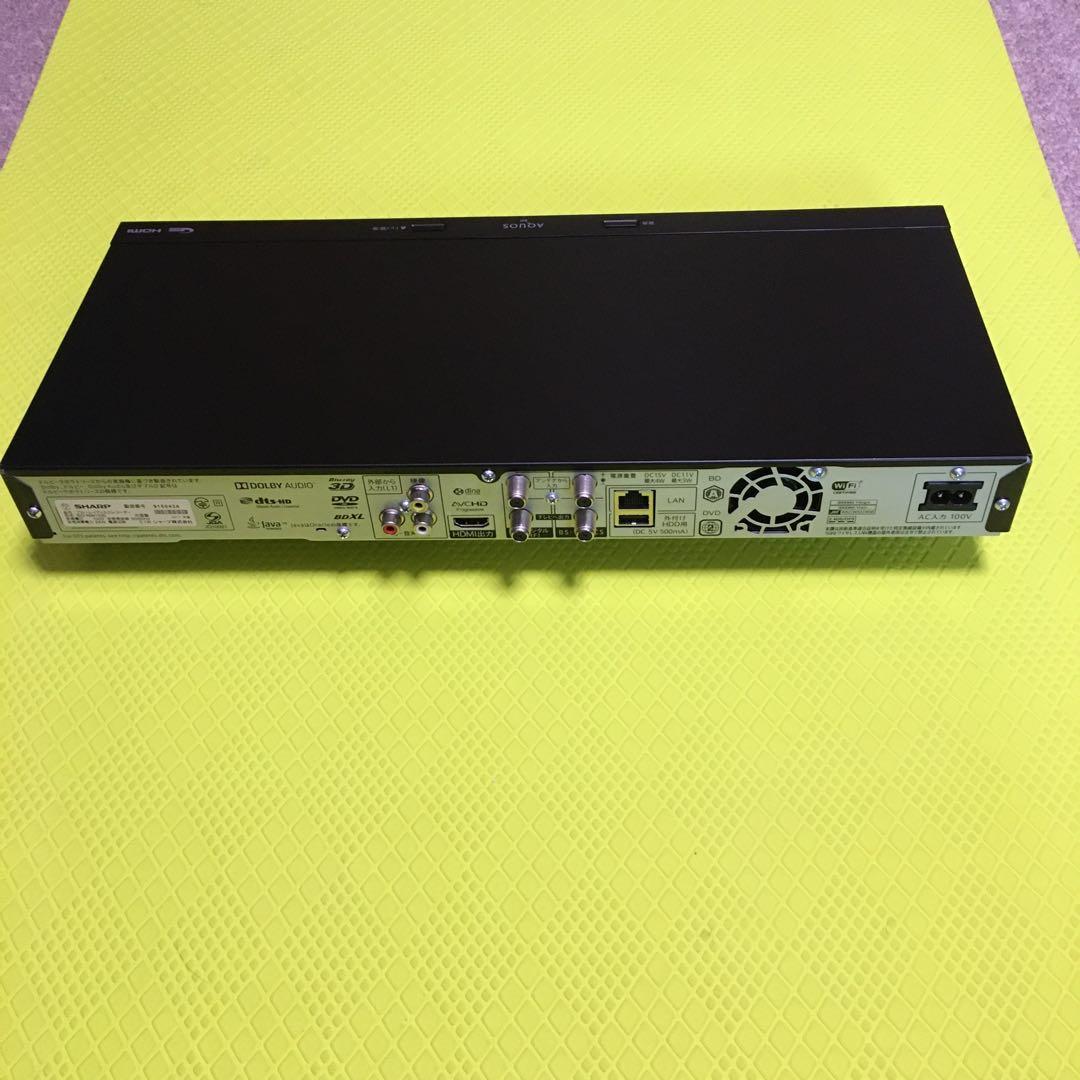 ◆2番組同時録画 ◆シャープ◆BD−NW1100◆純正リモコン◆1000時間録画