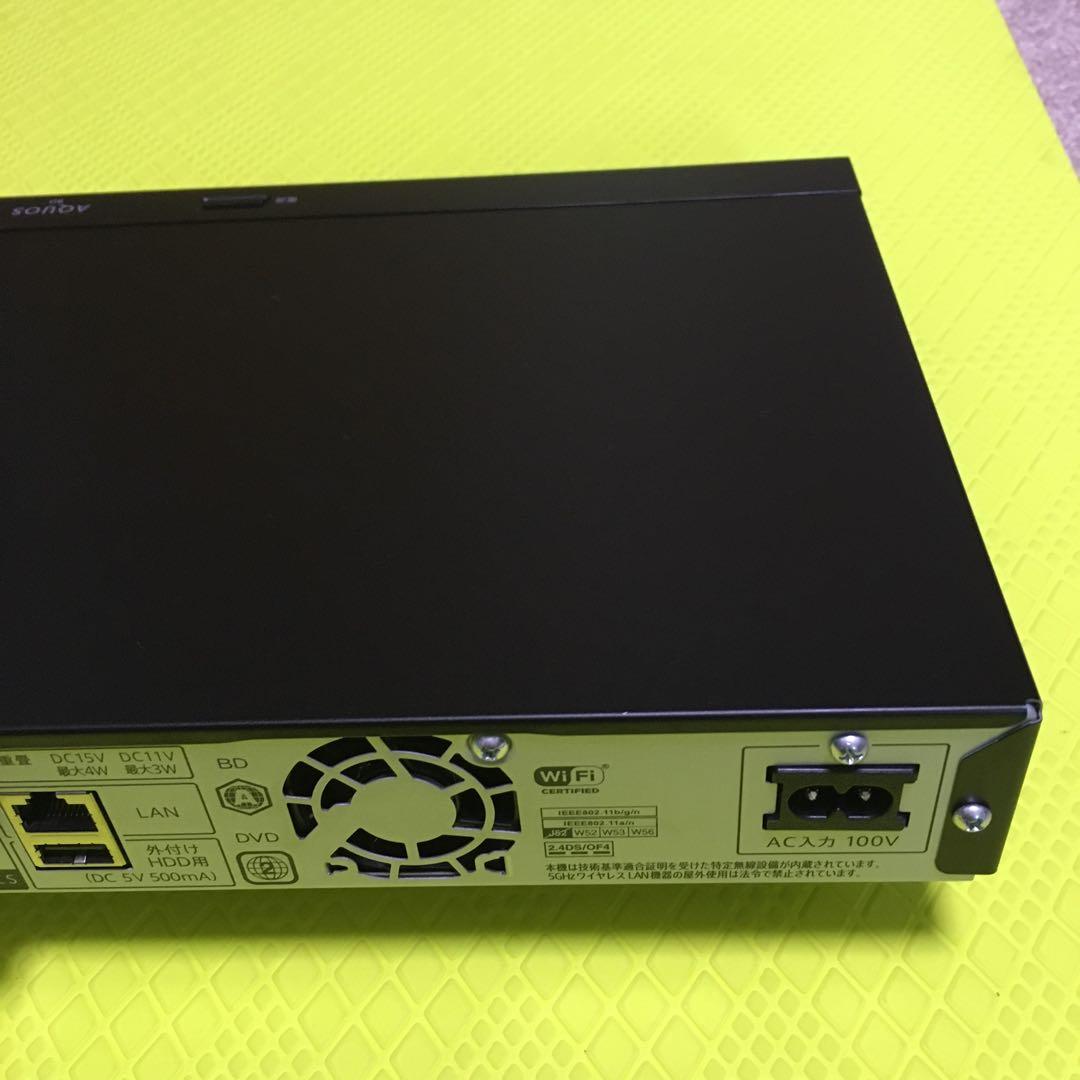 ◆2番組同時録画 ◆シャープ◆BD−NW1100◆純正リモコン◆1000時間録画