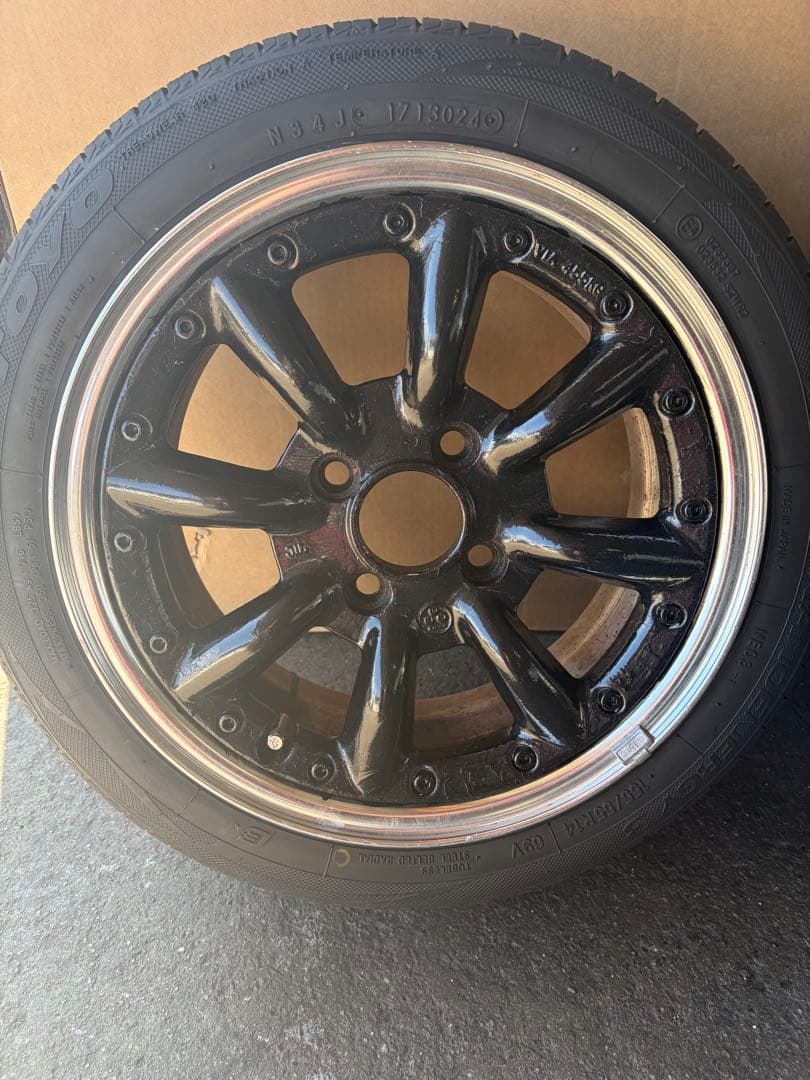 C*F様 ミラジーノ ラパン　軽ローダウン　ワタナベRS8 S S R 新品同様