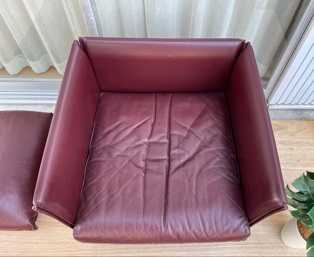 Cassina マリオベリーニ　ティルブリーソファ① 本革68.2万　モダン