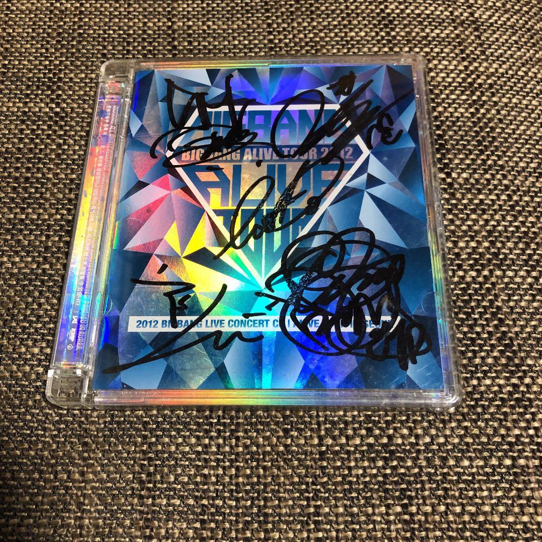 BIGBANG 直サイン入りCD