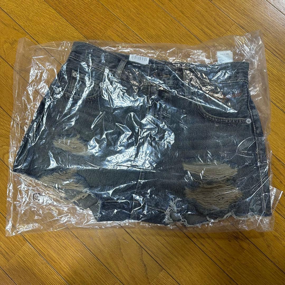 MOUSSY BEP HEART DENIM ショーツ サイズ1