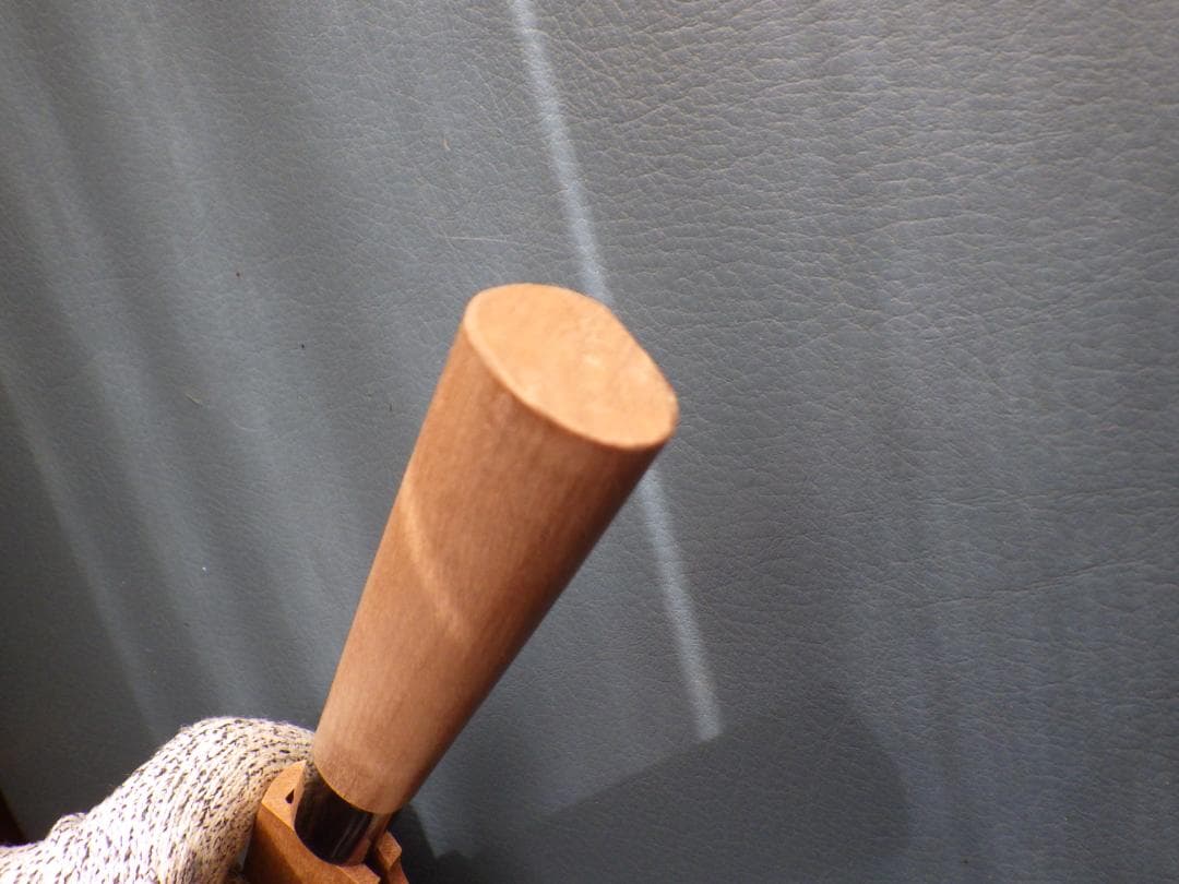 堺打刃物/柳刃刺身包丁7寸/本水牛安来鋼・鞘付属★昭和レトロ★未使用188