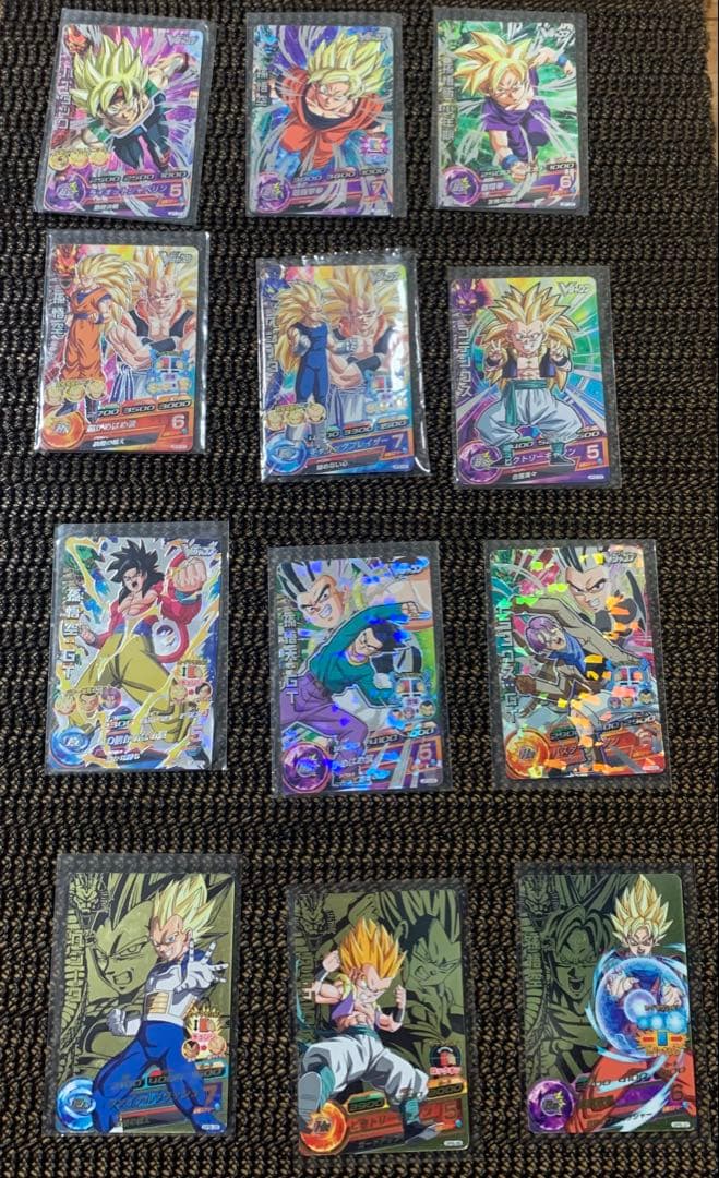 ドラゴンボールヒーローズ 3枚組4セット Vジャンプ プロモ