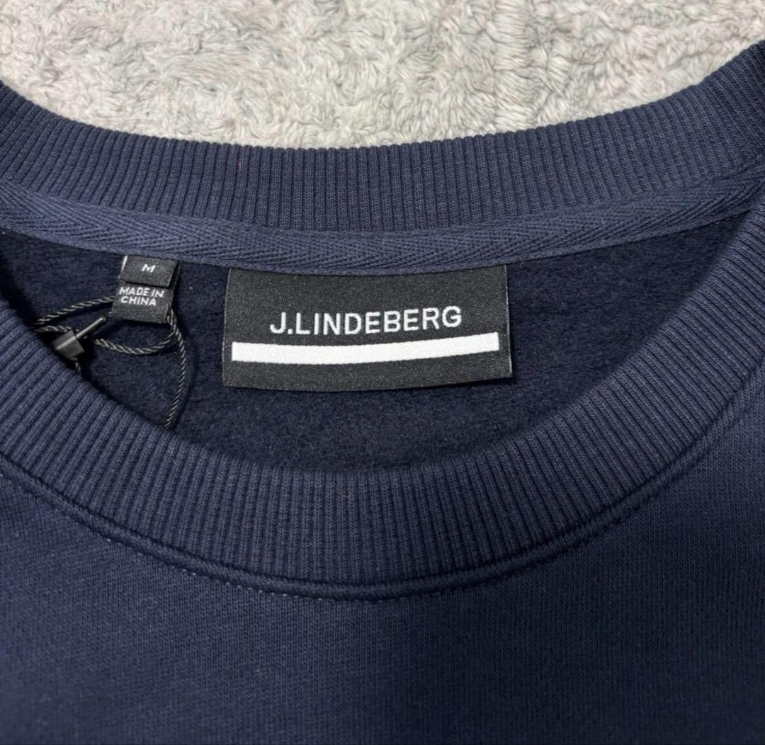 ★新品★ リンドバーグ 裏起毛トレーナー ゴルフ ラバーロゴ 定価25300円