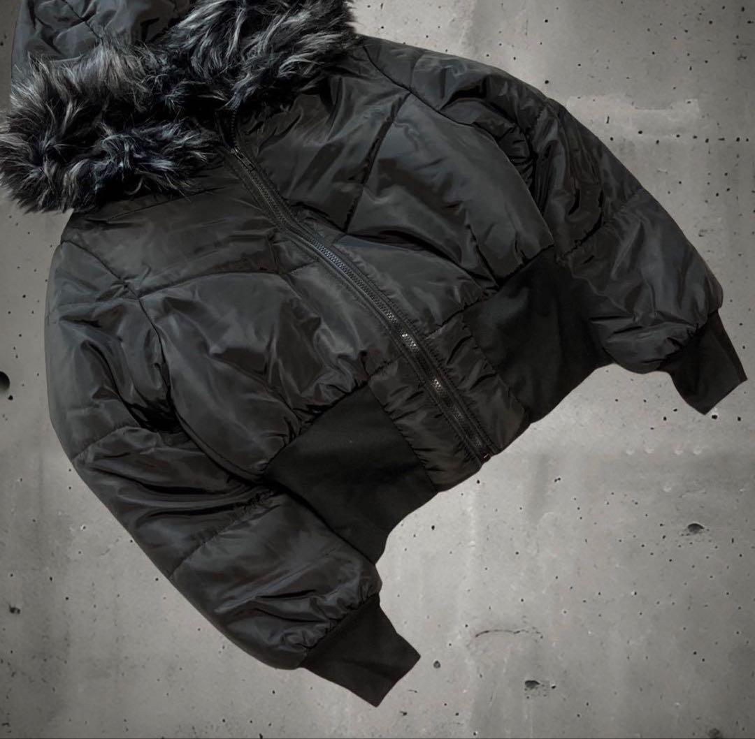 短丈archive furjacket N2B ma-1 y2k grunge