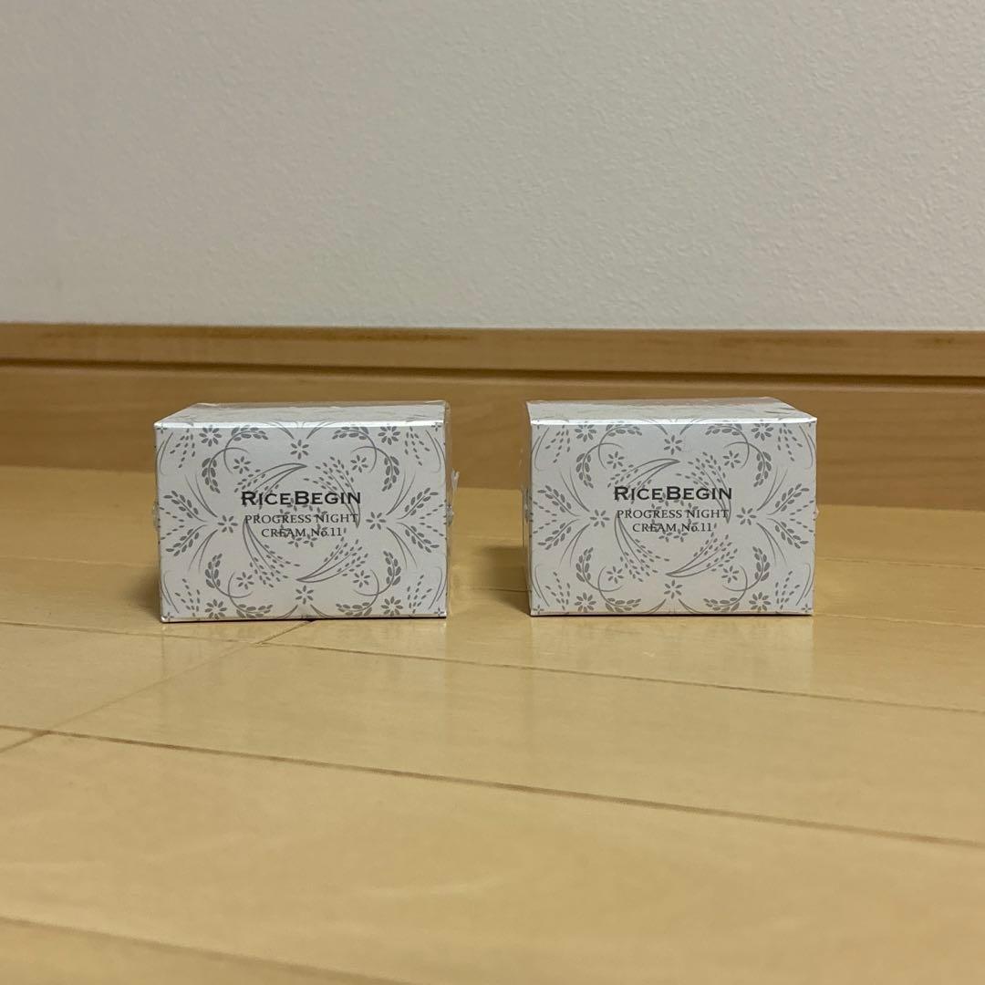 ライスビギン プログレスナイトクリームNo.11　30g２個
