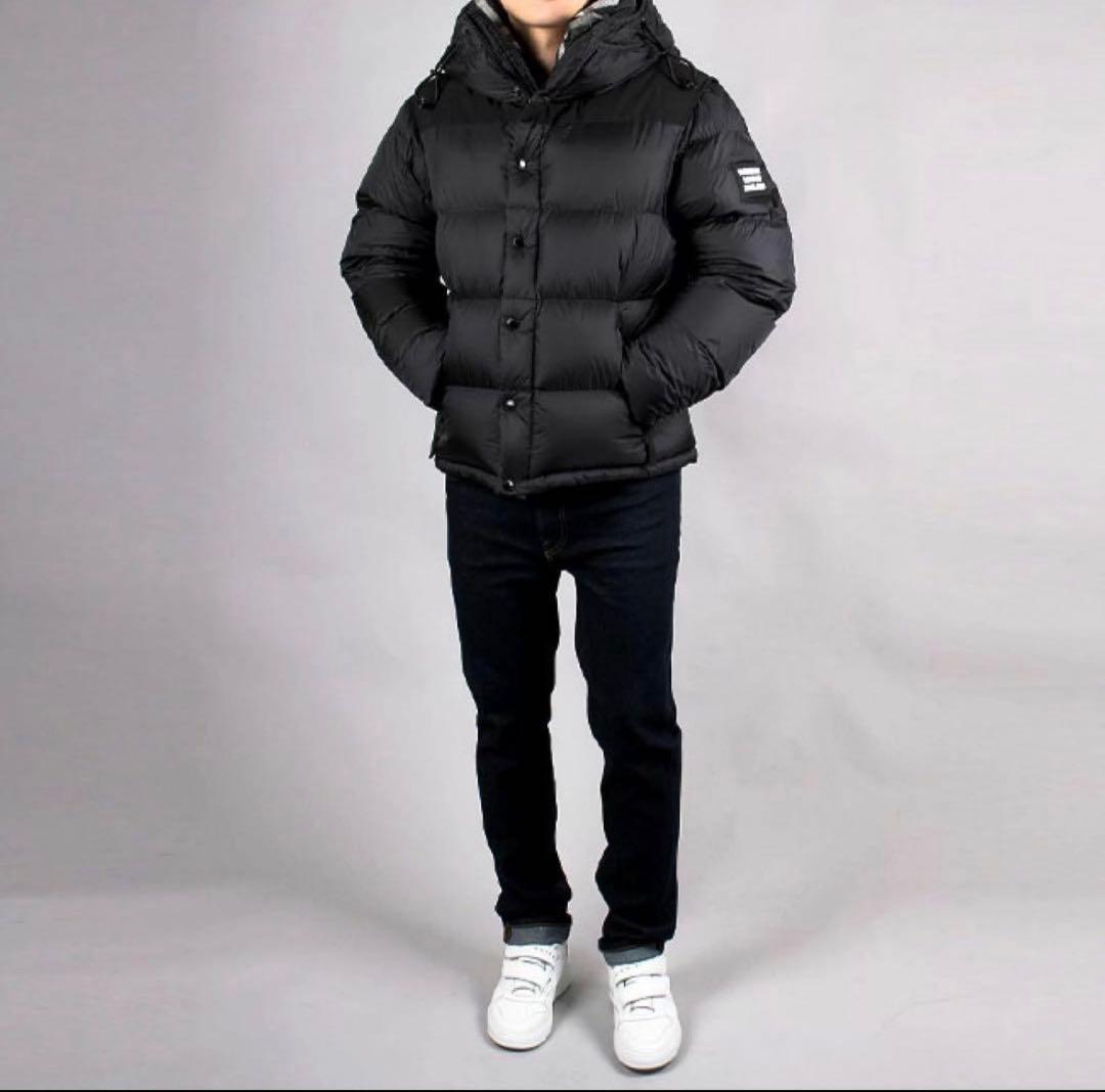 バーバリー LOCKWELL メンズダウンジャケット ブラック