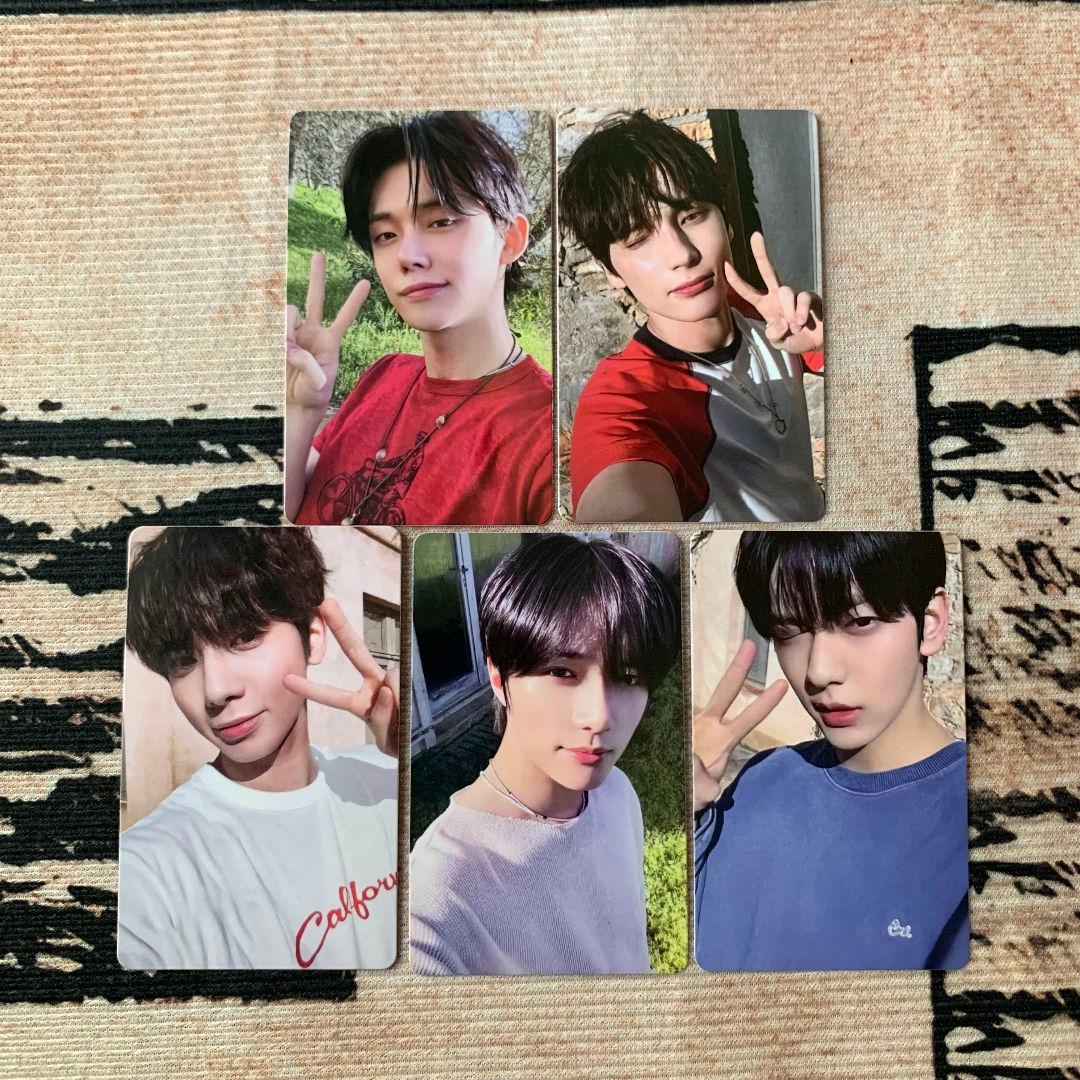 TXT Love Language LINE music トレカ 5枚セット