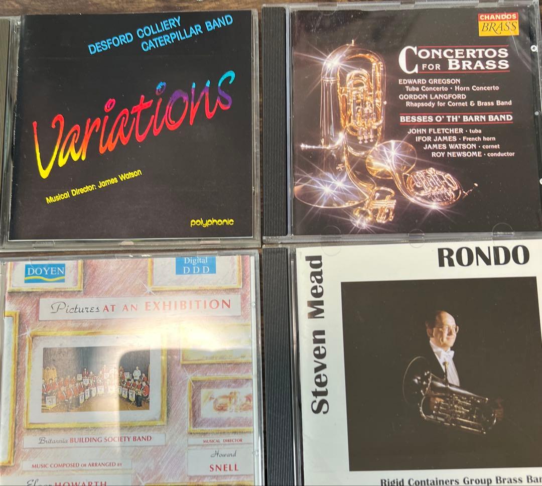 9/13削除　最終値下げ　廃盤含　金管バンド系CD 27枚セット